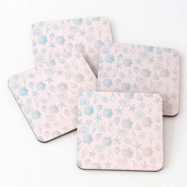 Item preview, Patterned Seashells designed and sold by AudgePodgeArt.