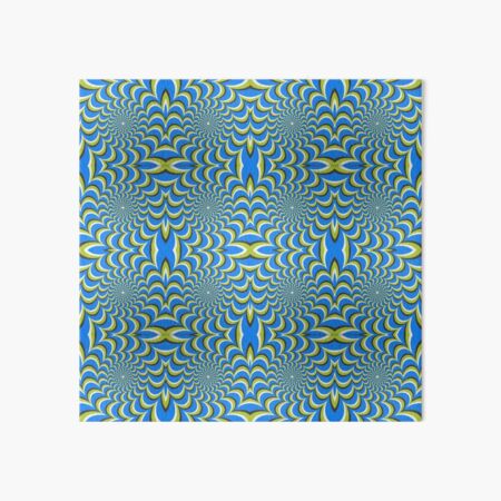  Pixers Optical illusion ellipse swirl Art Board Print