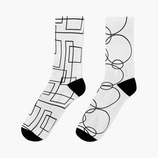 Item preview, Black Circles and Squares designed and sold by Department61.