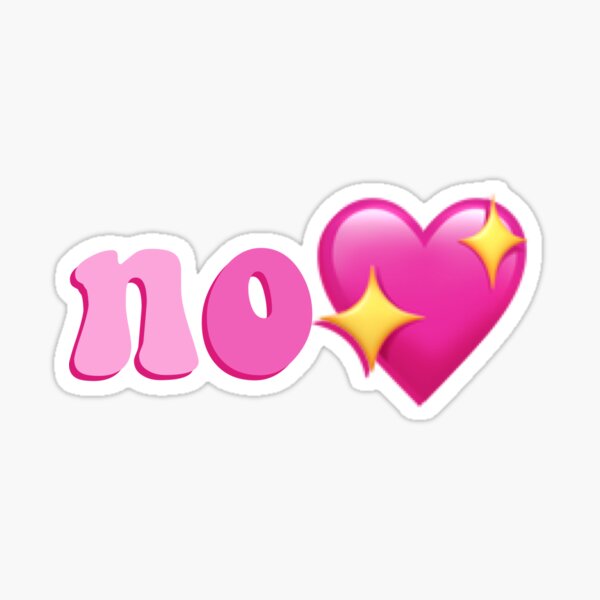 no? Sticker