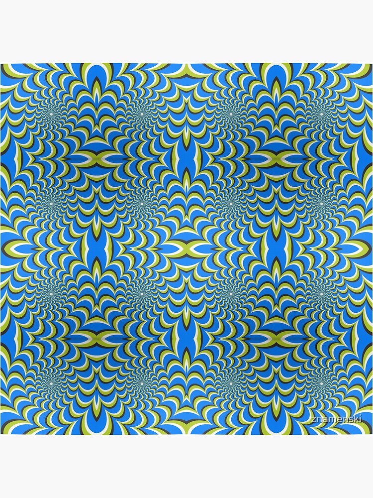 Pixers Optical illusion ellipse swirl by znamenski