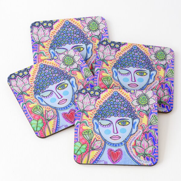 Item preview, Winking buddha designed and sold by Nelma Guimarães.