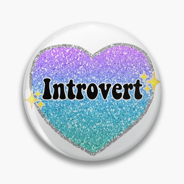 Item preview, Introvert ombre heart designed and sold by Ellie Canhoto.