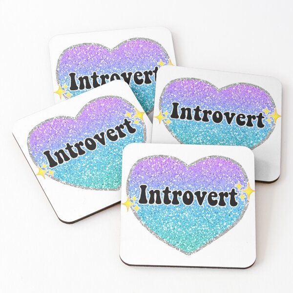 Item preview, Introvert ombre heart designed and sold by Ellie Canhoto.