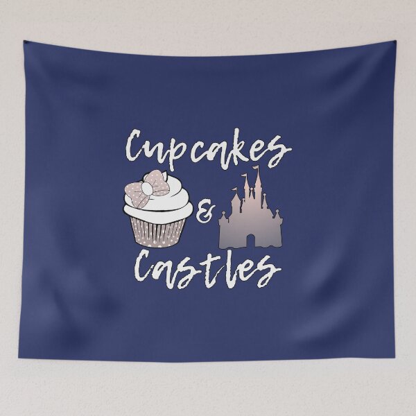 Item preview, Cupcakes and Castles Rose Pink designed and sold by MPopsMSocks.