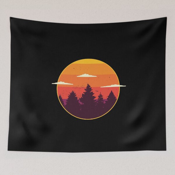 Item preview, Summer sunset nature lovers forest designed and sold by torlei565.