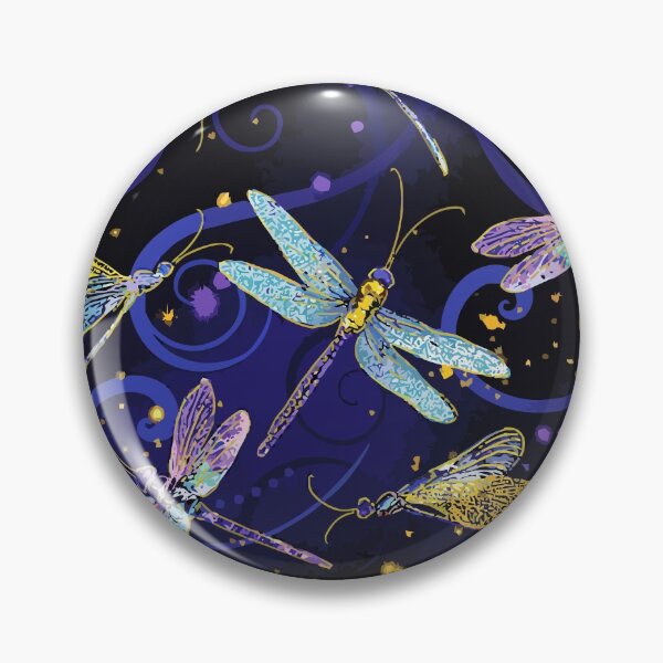 Item preview, Midnight Dragonflies designed and sold by Uncommon Cents.