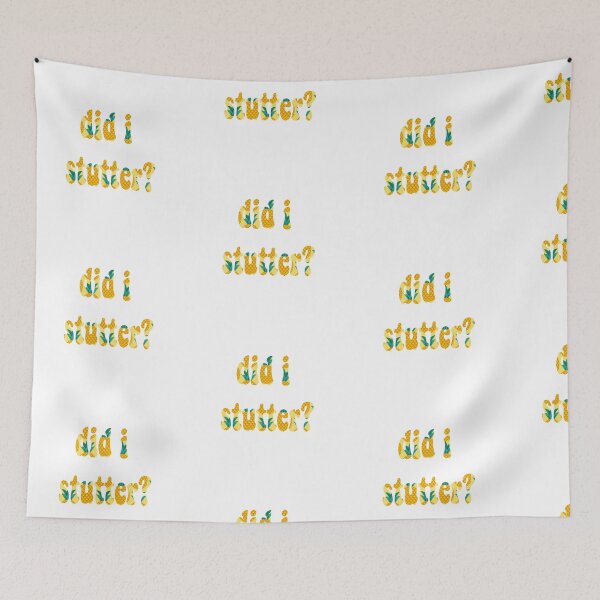Item preview, did i stutter The Office designed and sold by StickerStudio12.