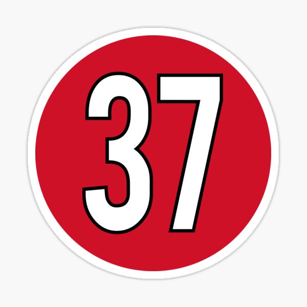 Number 37 Stickers | Redbubble