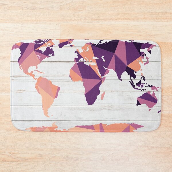Item preview, World Map Graphic designed and sold by Kassidy Dillard.