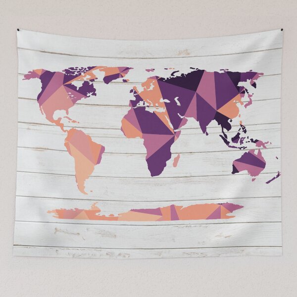 Item preview, World Map Graphic designed and sold by Kassidy Dillard.