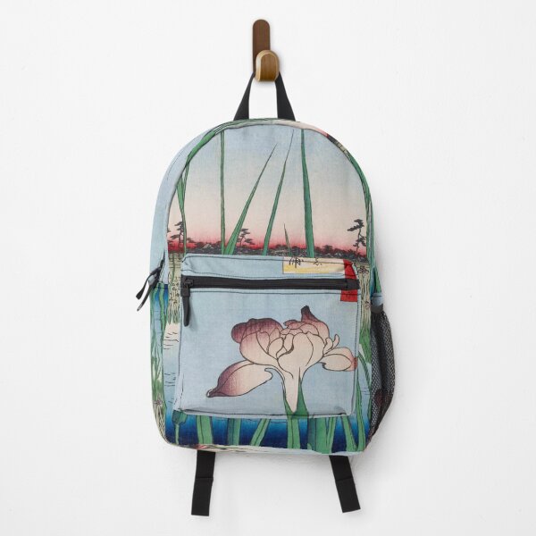 Artikelvorschau, Japanische Iris Garden Vintage Ukiyo-e Holzschnitt entworfen und verkauft von VintageArchive.