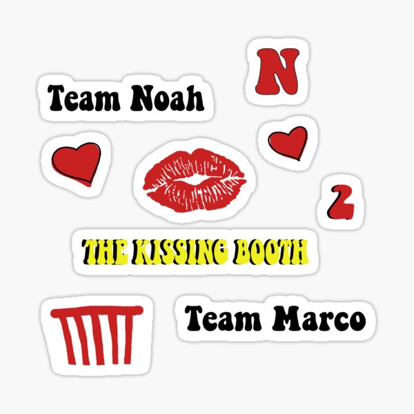 The Kissing Booth pack Sticker