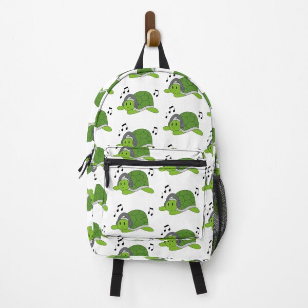 Item preview, Green Turtle with Headphones designed and sold by palaco210.