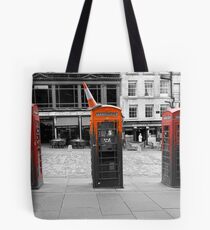 Telephone Trio Tote Bag