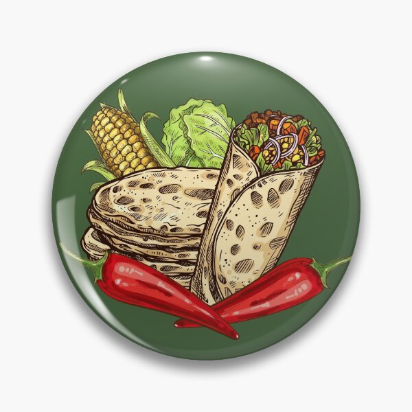 Item preview, Burrito with Vegetables designed and sold by NewWorldIsHere.