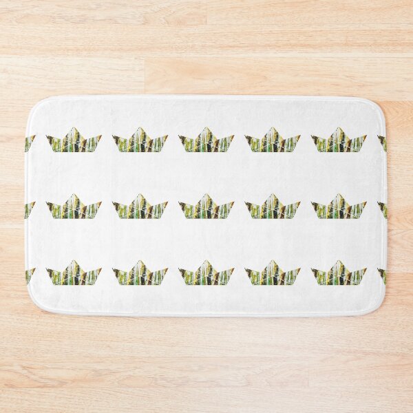 Item preview, Boat design in forest painting designed and sold by Aesthetic-Draw.
