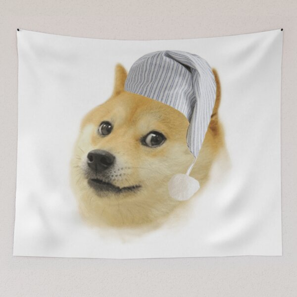 Item preview, Sleepy Shibe! designed and sold by DoodleDashCollective.