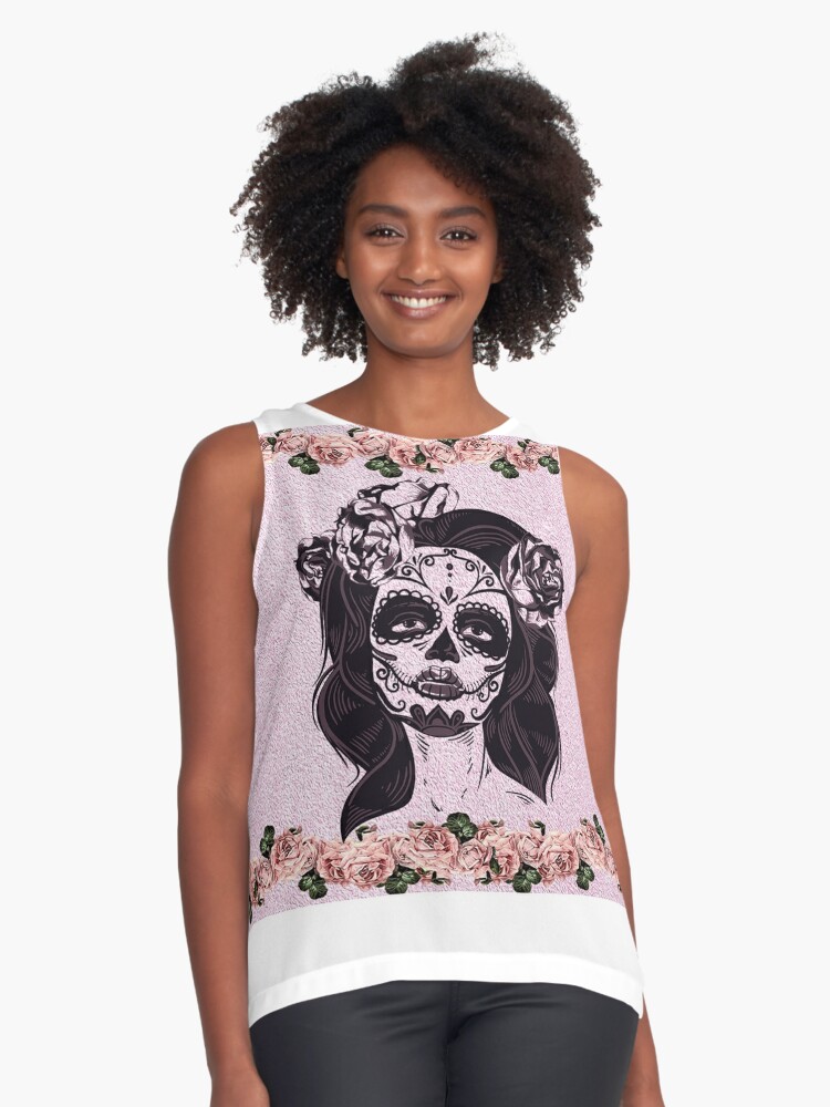 blusa dia de muertos