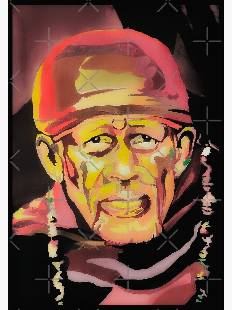 Buy Lanstick Vinyl Multicolor God Sai Baba Image Image Self Adhesive Wall  Sticker 24 inch Online at Best Prices in India - JioMart.