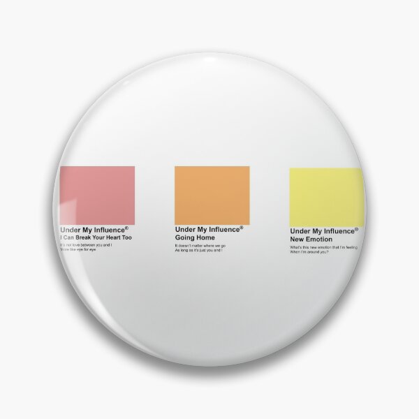 Item preview, Under My Influence Pantone Color Sticker Pack 3 designed and sold by mhj5503.