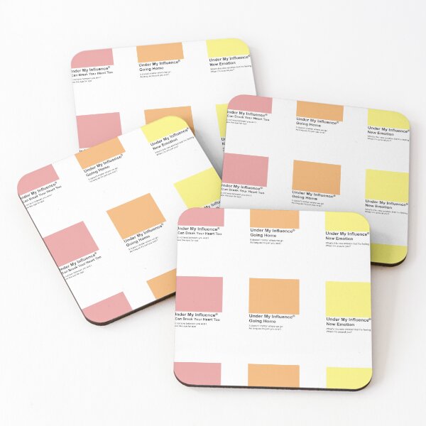 Item preview, Under My Influence Pantone Color Sticker Pack 3 designed and sold by mhj5503.