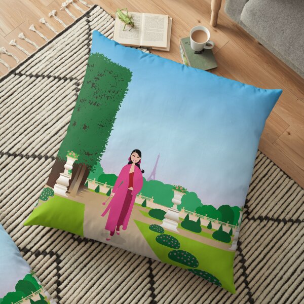 Paris jardin du Luxembourg Coussin de sol