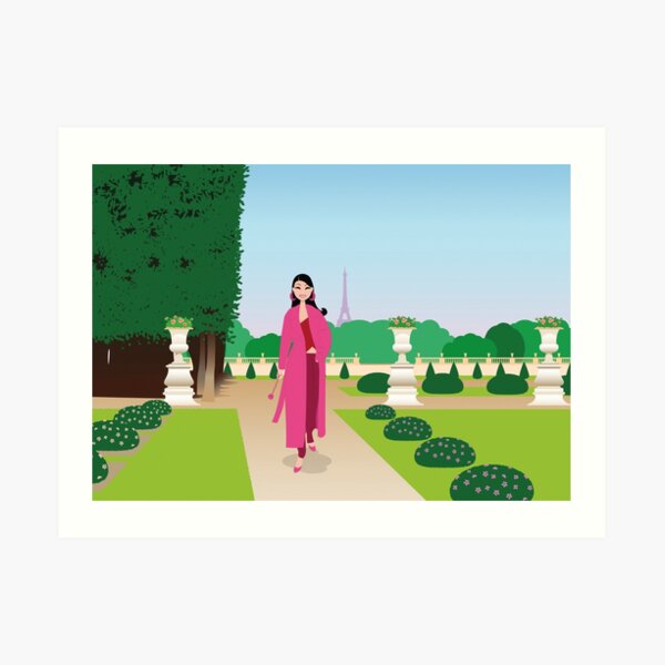 Paris : jardin du Luxembourg Impression artistique