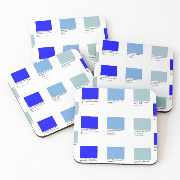 Item preview, Under My Influence Pantone Color Sticker Pack 4 designed and sold by mhj5503.