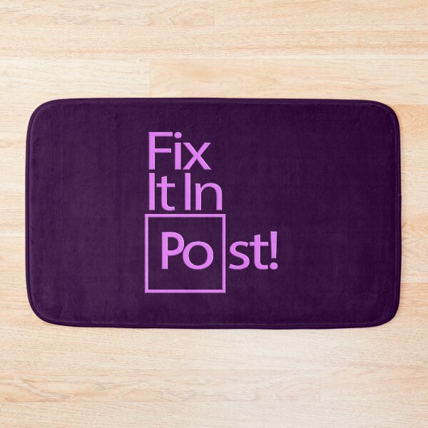 Item preview, Fix It In Post! designed and sold by BlackElkFilm.