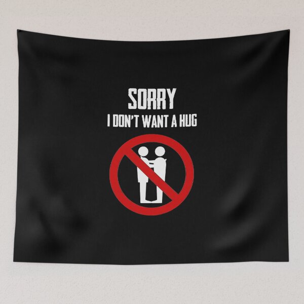 Item preview, No Hugs designed and sold by Nasdorachi.