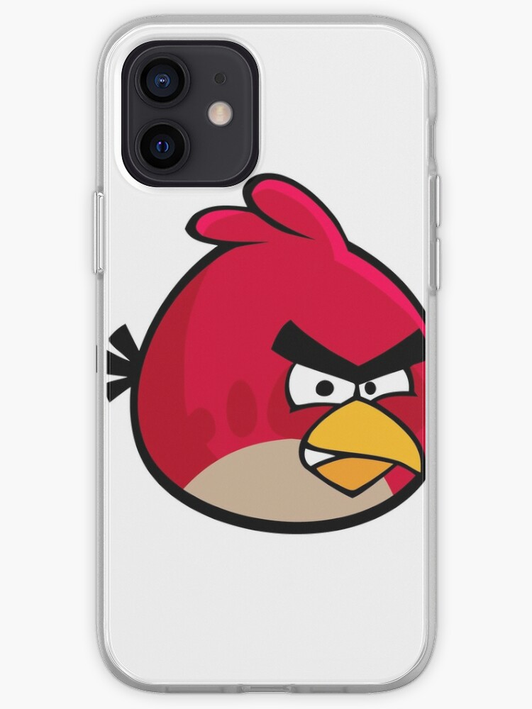 Red Angry Bird Iphone Case Cover By Ev4art Redbubble - angry bird roblox