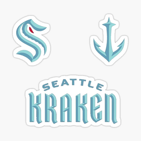 Seattle Kraken Stickers Redbubble