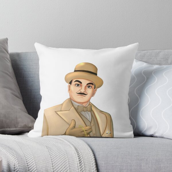 Inspektor Hercule Poirot Dekokissen