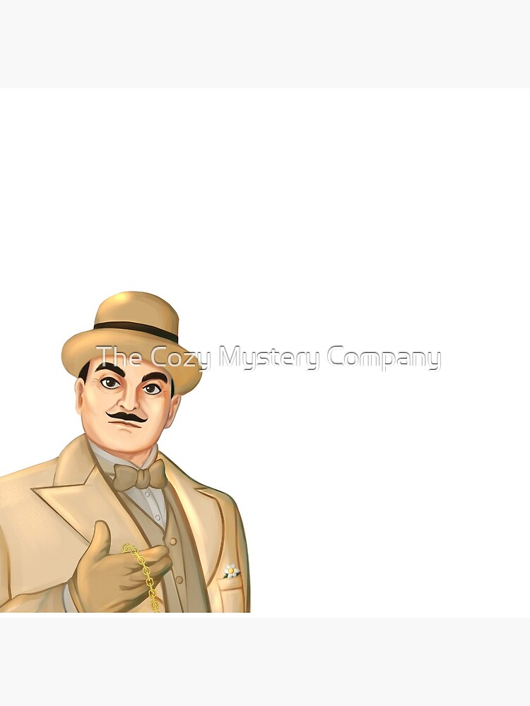Inspector Hercule Poirot Famous Cozy Murder Mystery Sleuths and Detectives by SarahRowsSolo