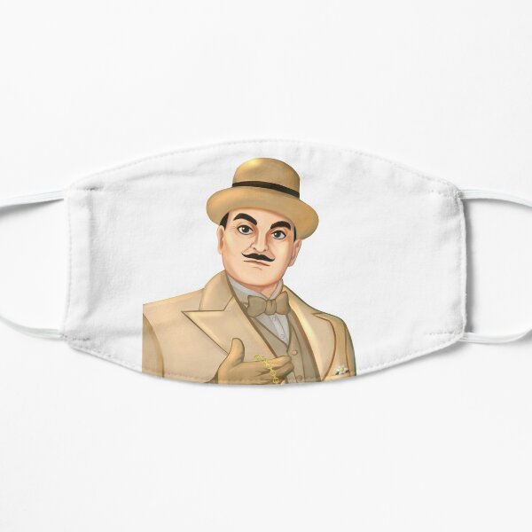 Inspecteur Hercule Poirot Masque sans plis