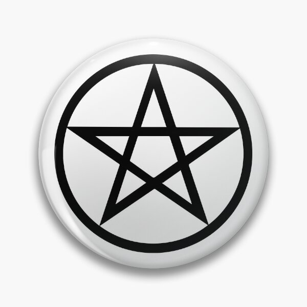 Item preview, Large Pentacle on White designed and sold by Kal Frenzel.