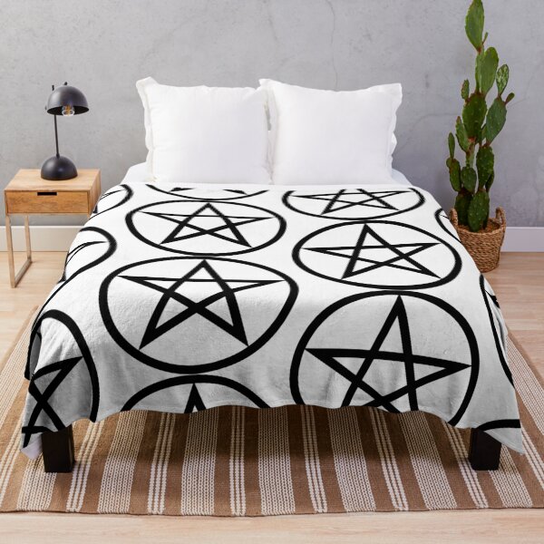 Item preview, Large Pentacle on White designed and sold by Kal Frenzel.