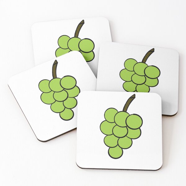 Item preview, simple green grapes doodle design designed and sold by robinverheul.