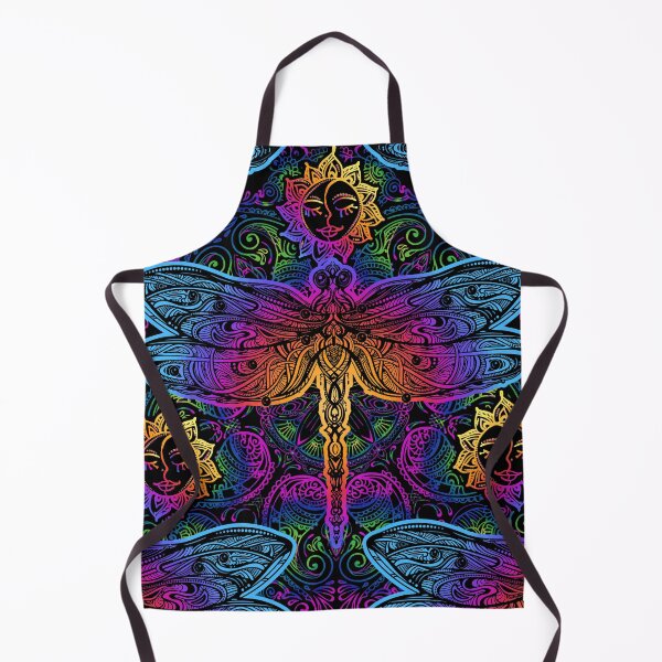 Item preview, Sacred Esoteric Dragonfly with Mandala designed and sold by Uncommon Cents.