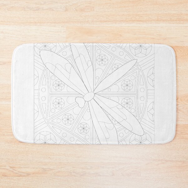 Item preview, Dragonfly Black and White designed and sold by ndubrey.