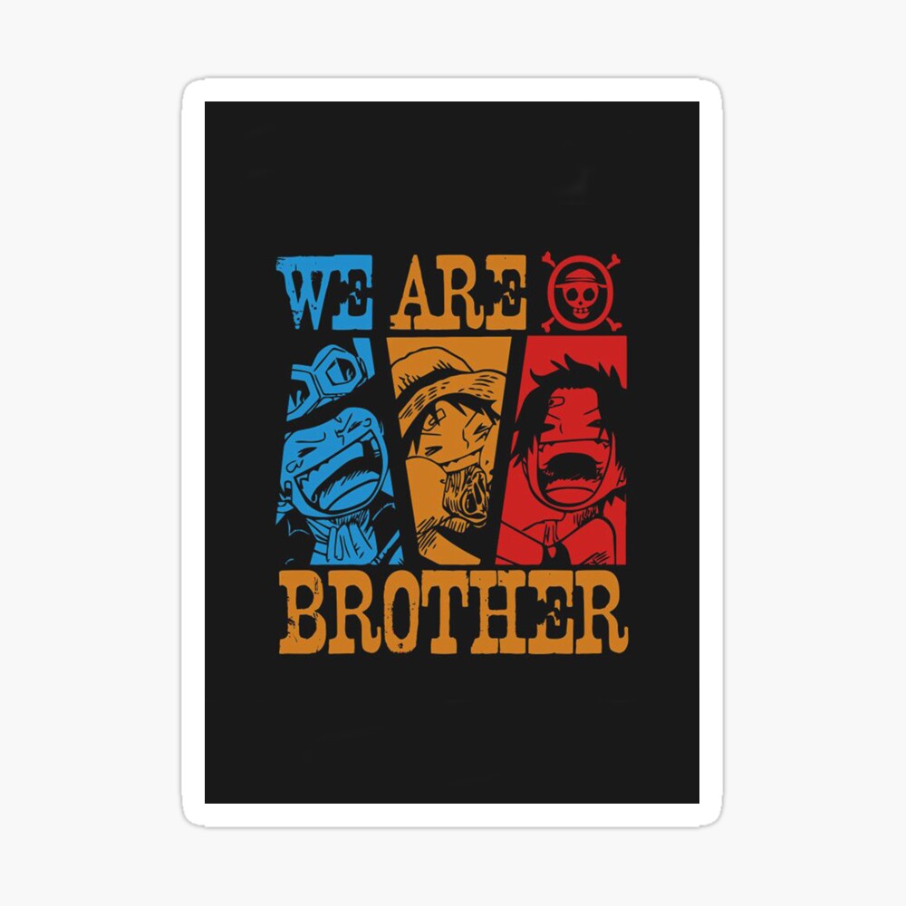 One Piece Luffy Ace Sabo We Are Brother Spiral Notebook By Neidone Redbubble One Piece Luffy Ace Sabo We Are Brother Spiral Notebook By Neidone Redbubble