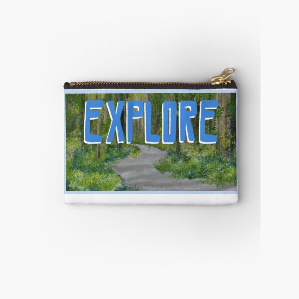 Item preview, Explore - Path in the woods - Wooded path designed and sold by ShareJoy.