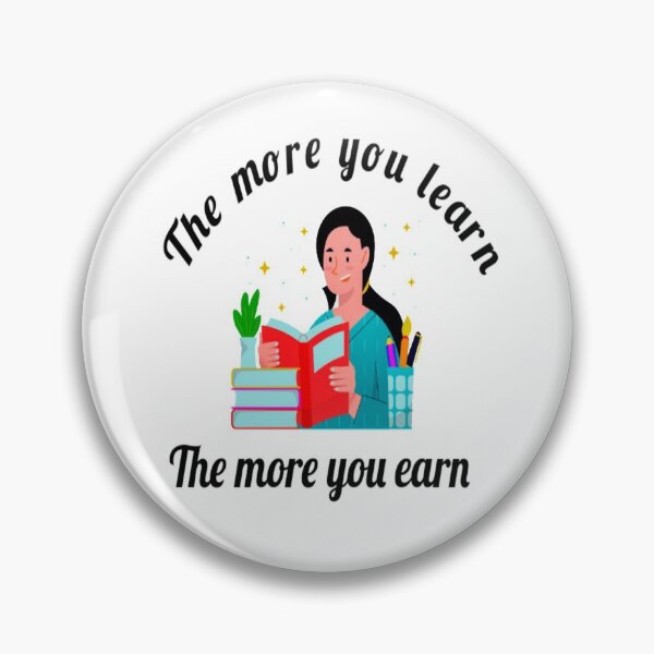 Item preview, The more you learn, the more you earn. designed and sold by davidhipp.