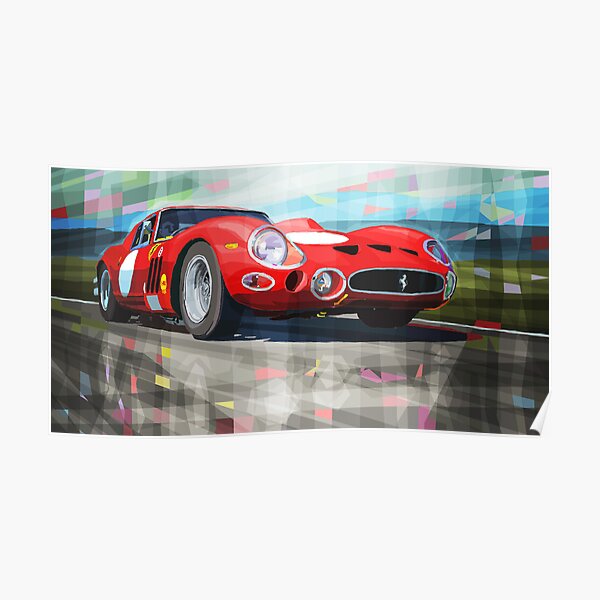 Ferrari 330 GTO 1962 Poster