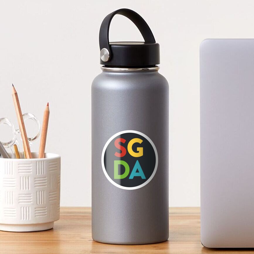 Item preview, Glossy Sticker designed and sold by sgda.