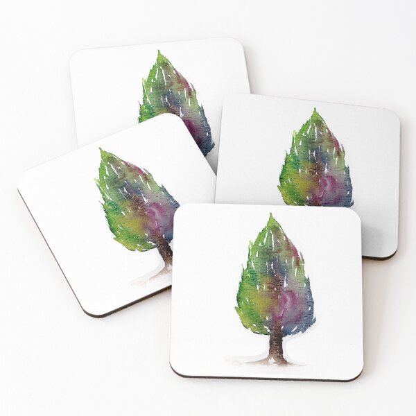 Item preview, summer tree sticker 6 designed and sold by rud3dog.