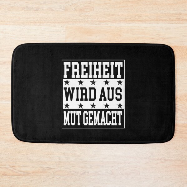 Artikelvorschau, freiheit wird aus mut gemacht berlin deutschland 2020 entworfen und verkauft von Mirnamar.
