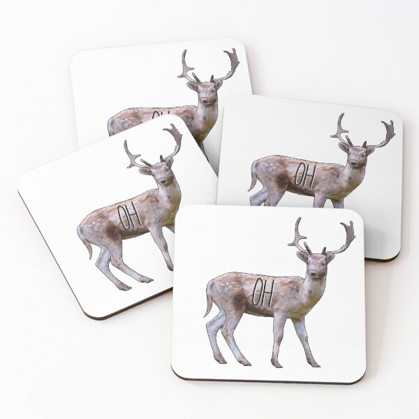 Item preview, Oh Deer (stag) designed and sold by chloejcs.