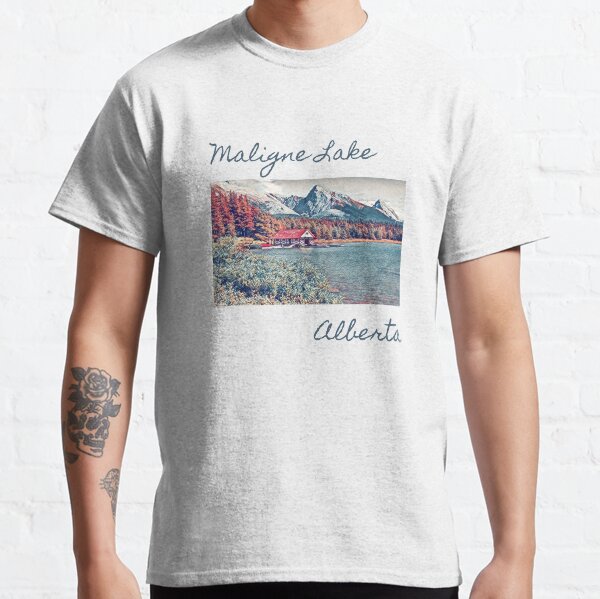 Maligne Lake- Alberta, Canada Classic T-Shirt